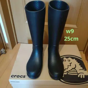 crocs 블랙 장화
