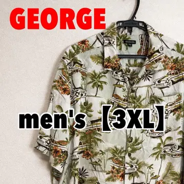 A434 [GEORGE] 반팔 셔츠 [3XL]