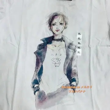 야자와 아이 유니클로 콜라보 티셔츠 NANA 오사키 나나 XL