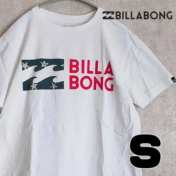 BILLABONG 빌라봉 그래픽 반팔 티셔츠 화이트 S