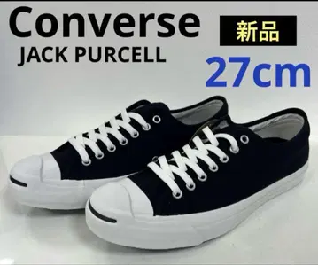 새상품 27cm 컨버스 잭 파셀 캔버스 1R194 블랙