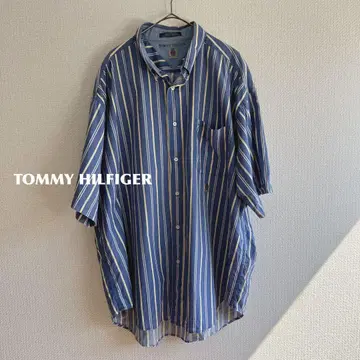 TOMMY HILFIGER 스트라이프 BD 셔츠 90년대 m92