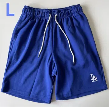 LA 다저스 자수 하프 팬츠 L