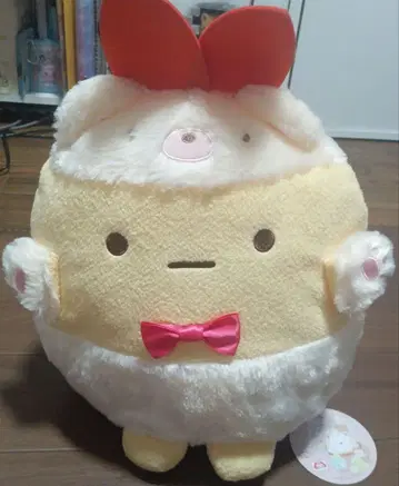 스미코구라시 집에서 곰 카페 봉제 인형 에비후라이의 꼬리