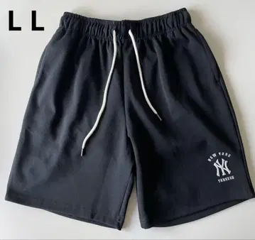 NY 양키스 자수 하프 팬츠 L L