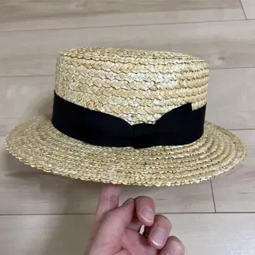 다나카 모자점 오니마가리 캉캉 모자 57.5cm 밀짚모자