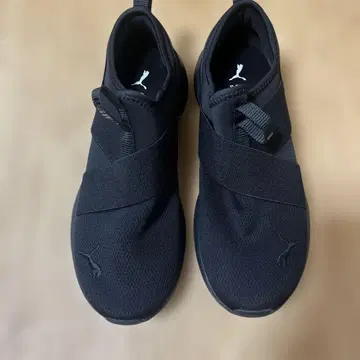 푸마 슬립온 블랙 23.5cm