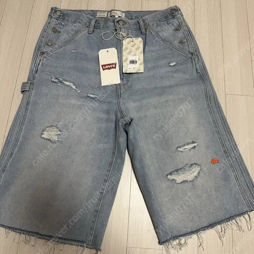 Stussy RAW DENIM WORK SHORT 34インチ Raw Denim Work Short