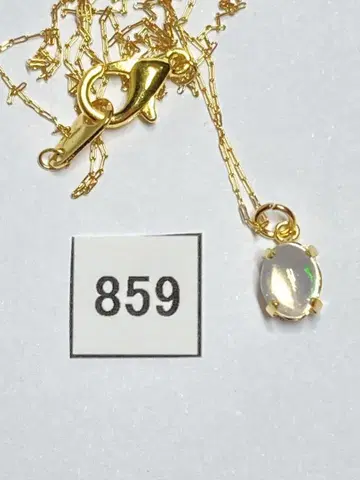 859 목걸이 멕시코 오팔 (자작)