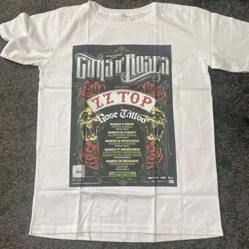 Guns N' Roses ZZ Top 투어 락 티셔츠