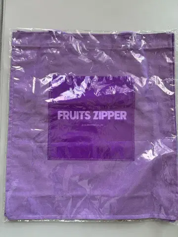 최애 어필 토트백 나카가와 루나 FRUITSZIPPER
