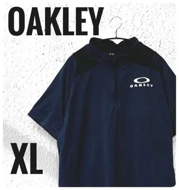오클리 하프 지퍼 모크넥 셔츠 남성용 XL 사이즈