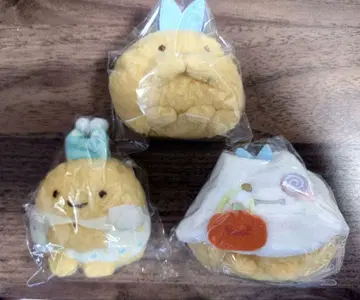 스미코구라시 아지후라이노싯포 손바닥 봉제 인형 3세트