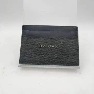 불가리 카드 케이스 패스 케이스 지갑 위켄드 그레이