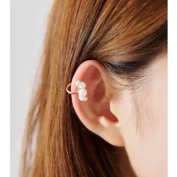 사만사 티아라 웨이브 펄 이어커프 사만다 타바사