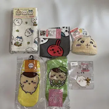 새상품 치이카와 양말 핸드 타월 행주 기타 묶음 판매
