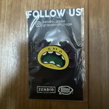 마카로니 핀즈 GRAPEBRAIN ZENDIO 핀 배지 레이지