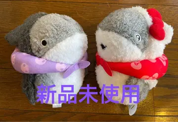 새상품 외출용 작은 상어 산리오 캐릭터즈 봉제 인형 쿠로미 키티