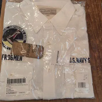 아비렉스 U.S. NAVY SEAL/FROGMEN 반팔 셔츠 2XL