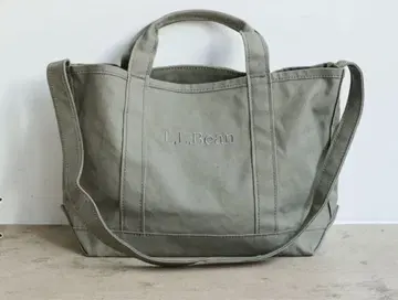 <L.L.Bean>그루서리 토트백 M 올리브 새상품