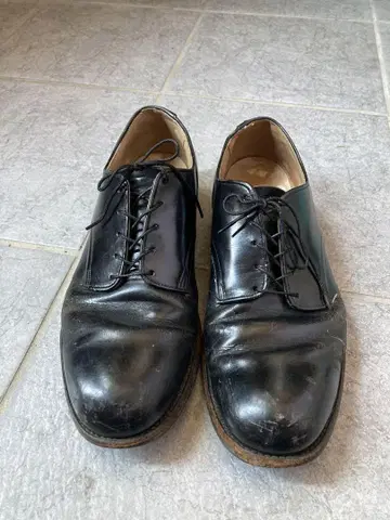 US NAVY 서비스 신발 70년대 US8.5R