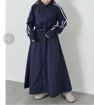 ehka sopo 트랙 자켓 도킹 원피스