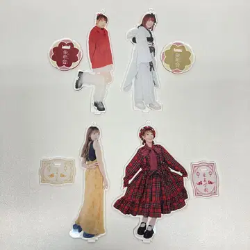 사이토 슈카 아크릴 스탠드 슈카 연회 슈카 학원 세트