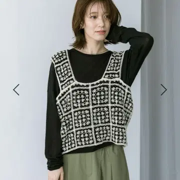 스튜디오 클립 크로셰 레이스 뷔스티에