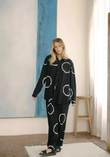 SUKU HOME 스쿠 홈 WINTER PYJAMAS SET -MOONM
