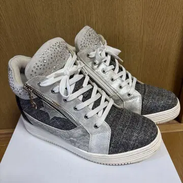 MUUM 속굽이 스니커즈 25cm 큐빅 통굽