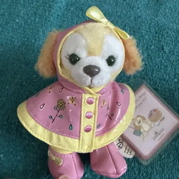 디즈니 쿠키 봉제 인형 레인코트 약 10cm