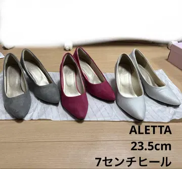 ALETTA 궁극의 플레인 펌프스 23.5cm 3족 세트