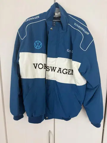 Volkswagen 구제 자켓 파란색 공식 라이선스