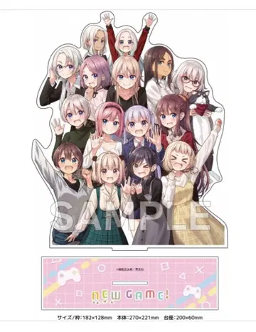 NEW GAME! -Complete Edition- 6 아크릴 스탠드