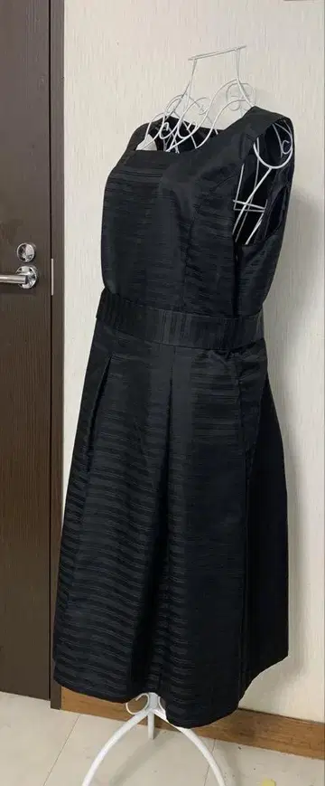 블랙 슬리브리스 원피스 17AR 결혼식 파티 드레스 마터니티