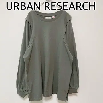 URBAN RESEARCH 어반 리서치 긴팔 티셔츠 그린