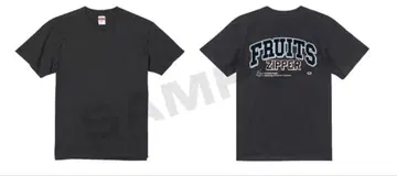 FRUITSZIPPER BLACK LOGO 티셔츠 M 사이즈