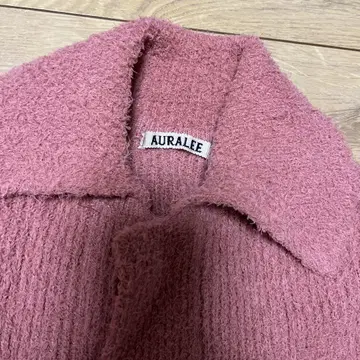 AURALEE 오라리 코튼 린넨 니트 가디건