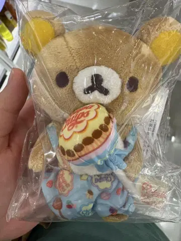 리락쿠마 츄파춥스 매달기 봉제인형 LOFT