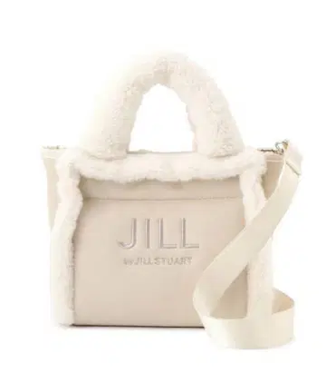 JILL BY JILLSTUART 리버서블 플러피 토트백