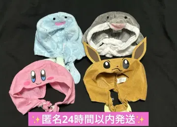 고양이 모자 포켓몬스터 이브이 커비 돌고래