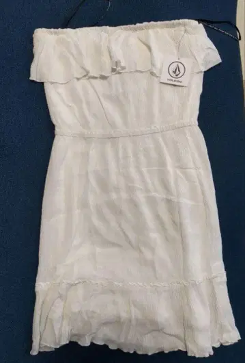 VOLCOM 볼컴 베어 원피스 화이트