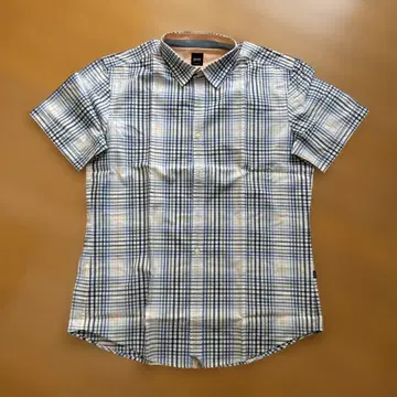 HUGO BOSS 반팔 체크 셔츠 L 사이즈