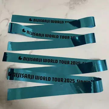니지산지 월드 투어 WORLDTOUR 요코하마 은 테이프 2장 세트