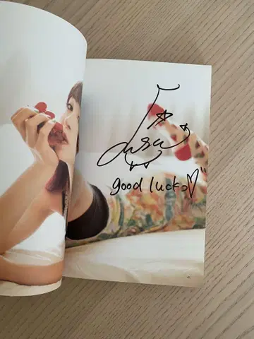 LiSA BRIGHT FLIGHT@ASiA 사인 포함 포토북