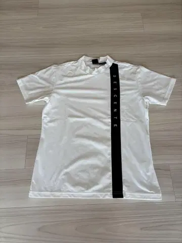 DESCENTE 골프 셔츠 화이트