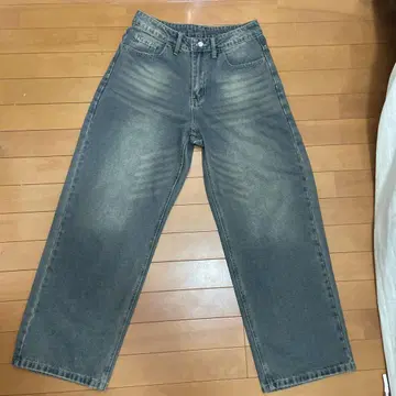 빈티지 가공 데님
