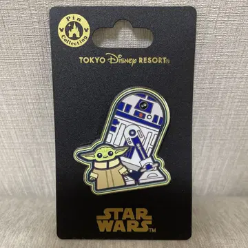 디즈니 핀 배지 스타워즈 만달로리안 그로구 R2-D2