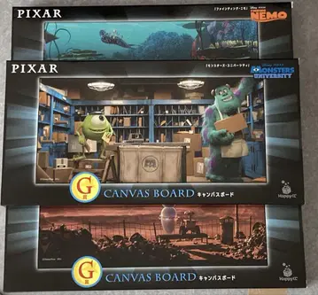 Happy 복권 PIXAR 2025 G상 캔버스 보드 3종 세트