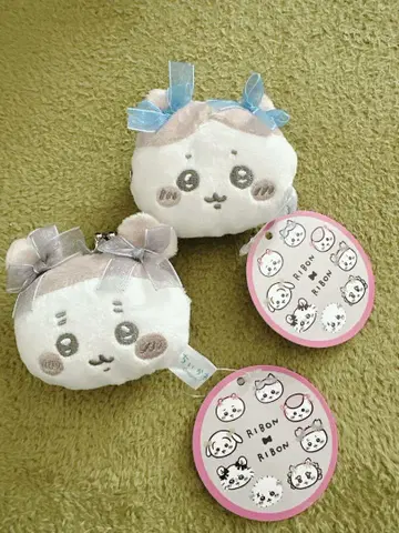 치이카와 미니 동전 지갑 ~리본~ 하치와레 게짱